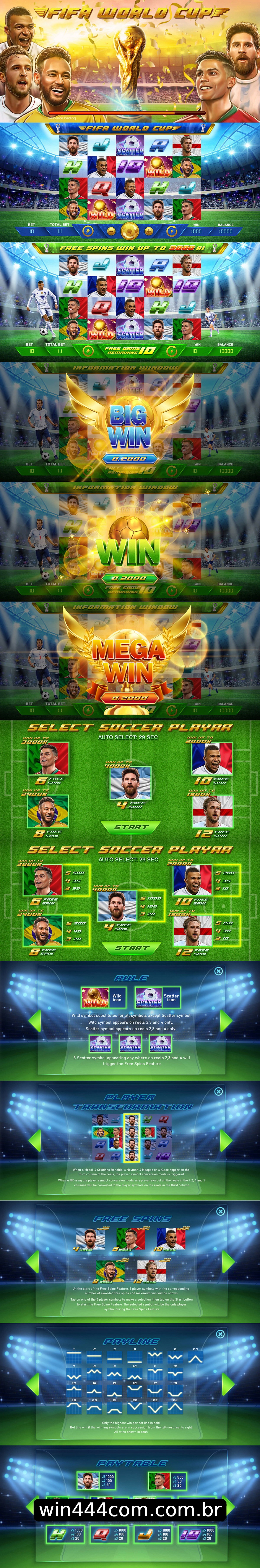 Apostas de Futebol win444